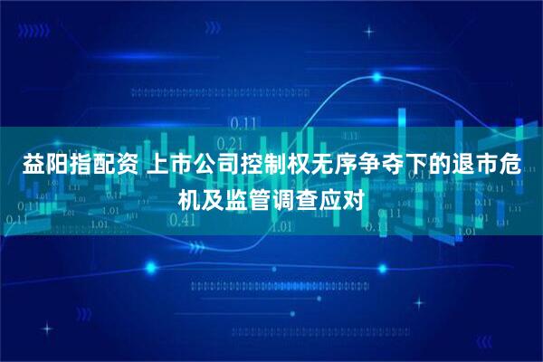 益阳指配资 上市公司控制权无序争夺下的退市危机及监管调查应对